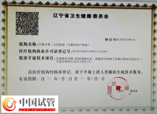 阜新市第二人民医院能做试管婴儿吗？